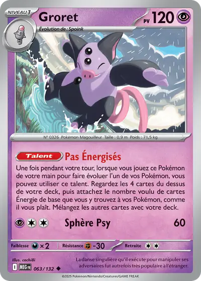 Image de la carte Pokemon Groret 063/132