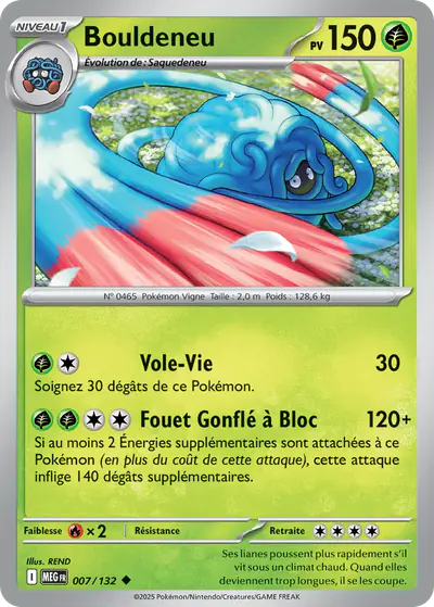 Image de la carte Pokemon Bouldeneu 007/132
