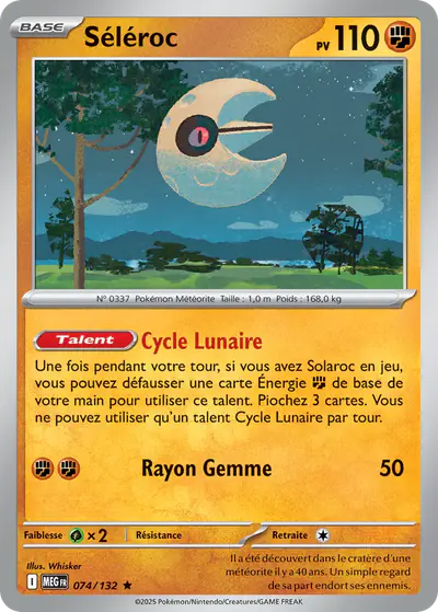 Image de la carte Pokemon Séléroc 074/132