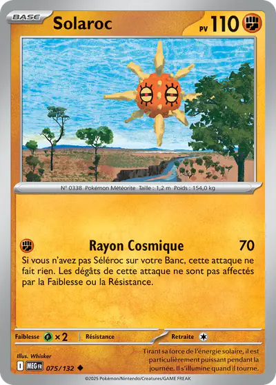 Image de la carte Pokemon Solaroc 075/132