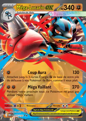 M&eacute;ga-Lucario ex 077/132