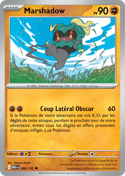 Image de la carte Pokemon Marshadow 080/132