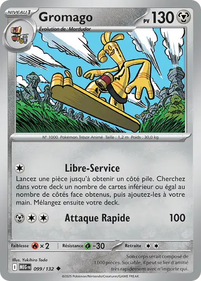 Image de la carte Pokemon Gromago 099/132