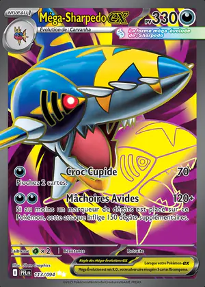 M&eacute;ga-Sharpedo ex 113/094
