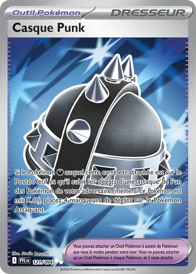 Image de la carte Pokemon Casque Punk 121/94