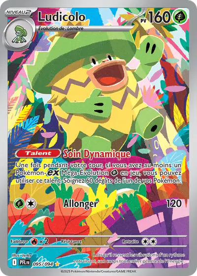 Image de la carte Pokemon Ludicolo 095/94