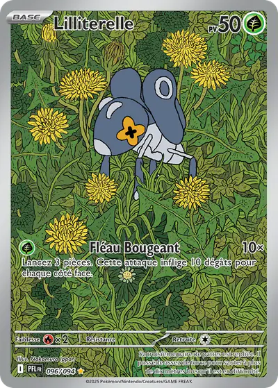 Image de la carte Pokemon Lilliterelle 096/94