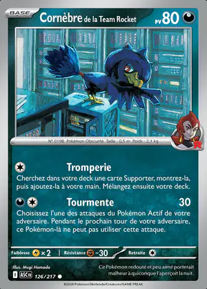 Corn&egrave;bre de la Team Rocket 126/217
