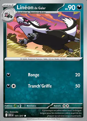 Lin&eacute;on de Galar 131/217