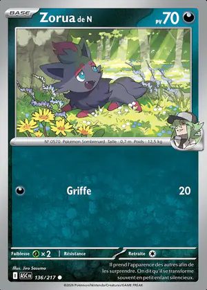 Zorua de N 136/217