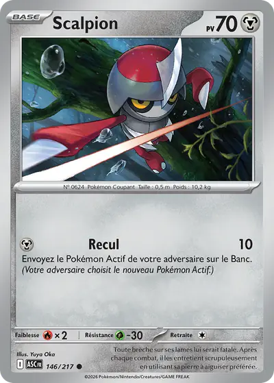 Image de la carte Pokemon Scalpion 146/217