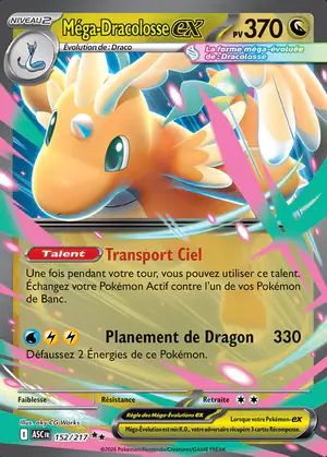 M&eacute;ga-Dracolosse ex 152/217