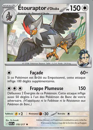 &Eacute;touraptor d'Okuba 170/217