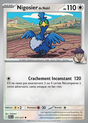 Nigosier de Nabil 177/217