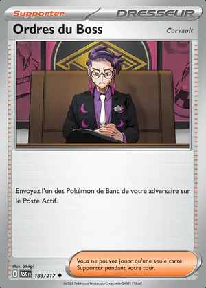 Ordres du Boss 183/217