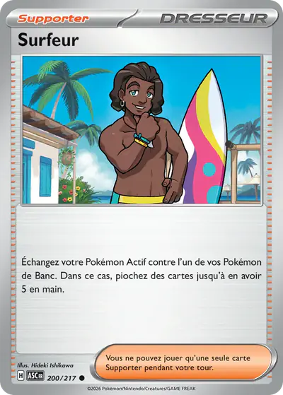 Image de la carte Pokemon Surfeur 200/217