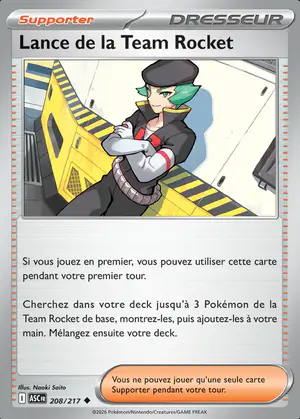 Lance de la Team Rocket 208/217