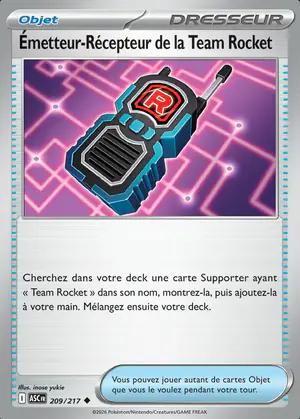 &Eacute;metteur-R&eacute;cepteur de la Team Rocket 209/217
