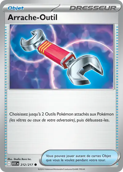 Image de la carte Pokemon Arrache-Outil 212/217