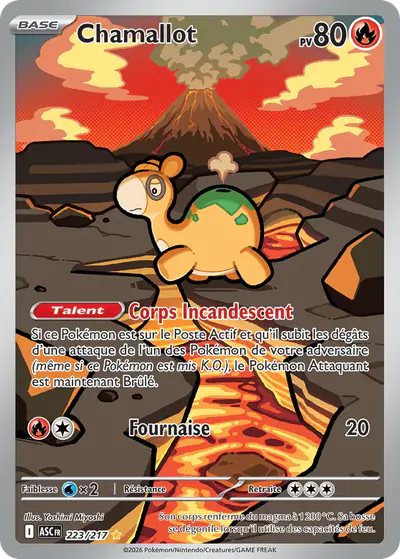 Image de la carte Pokemon Chamallot 223/217