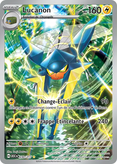 Image de la carte Pokemon Lucanon 230/217