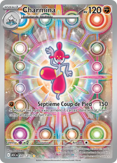 Image de la carte Pokemon Charmina 241/217