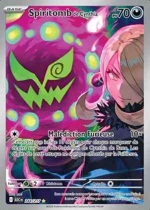 Spiritomb de Cynthia 244/217