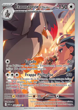 &Eacute;touraptor d'Okuba 249/217