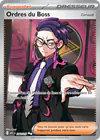 Image de la carte Ordres du Boss 256/217