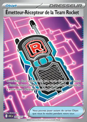 &Eacute;metteur-R&eacute;cepteur de la Team Rocket 263/217