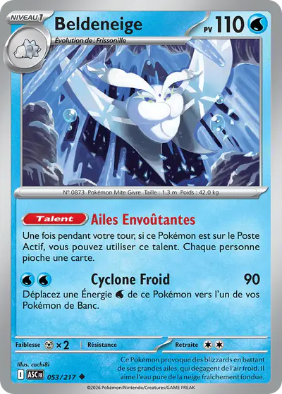 Image de la carte Pokemon Beldeneige 053/217