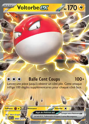 Voltorbe ex 058/217
