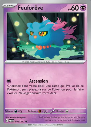 Feufor&ecirc;ve 085/217