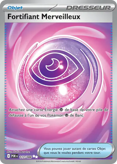 Image de la carte Pokemon Fortifiant Merveilleux 117/88