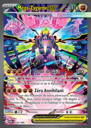 M&eacute;ga-Zygarde ex 120/088