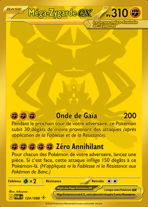 M&eacute;ga-Zygarde ex 124/088