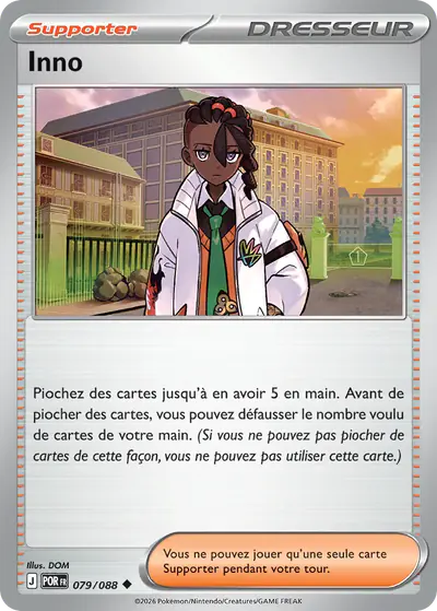 Image de la carte Pokemon Inno 079/88