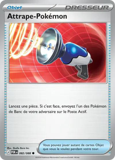 Image de la carte Pokemon Attrape-Pokémon 082/88