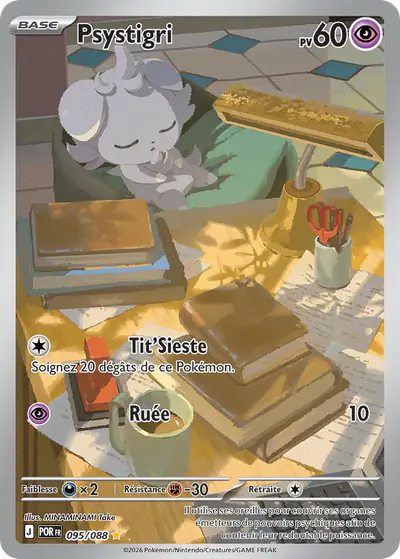 Image de la carte Pokemon Psystigri 095/88