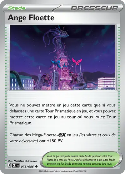 Image de la carte Pokemon Ange Floette 075/86