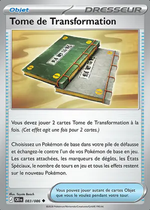 Tome de Transformation 083/086