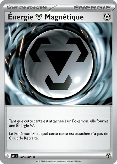 Image de la carte Pokemon Énergie {M} Magnétique 085/86