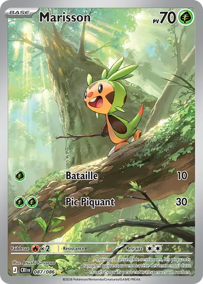 Image de la carte Pokemon Marisson 087/86