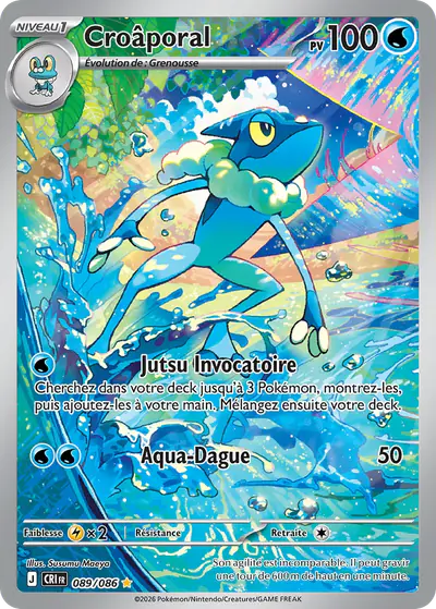 Image de la carte Pokemon Croâporal 089/86