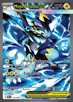 M&eacute;ga-Zeraora ex 114/084