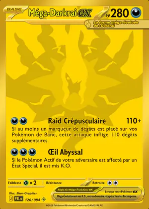 M&eacute;ga-Darkrai ex 120/084