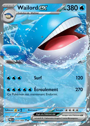 Wailord ex 016/084