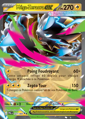 M&eacute;ga-Zeraora ex 027/084