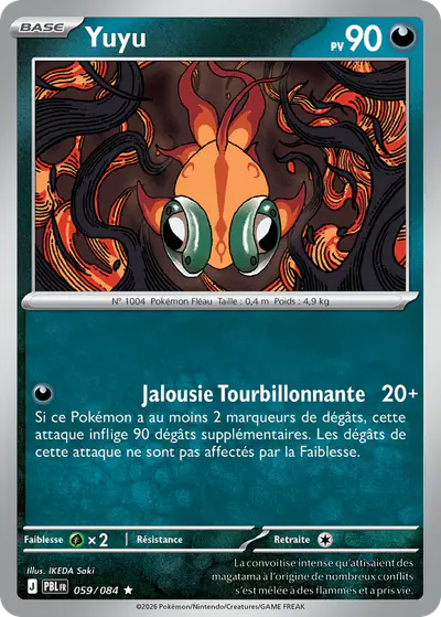 Image de la carte Pokemon Yuyu 059/84