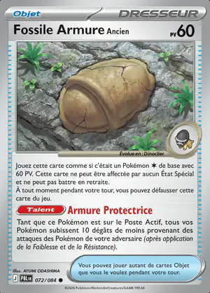 Fossile Armure Ancien 072/084